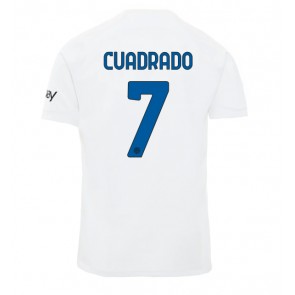 Inter Milan Juan Cuadrado #7 Udebanetrøje 2023-24 Kort ærmer